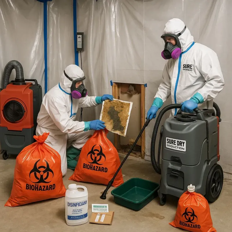 Contaminated Water Handling Protocols process in Sully County, SD